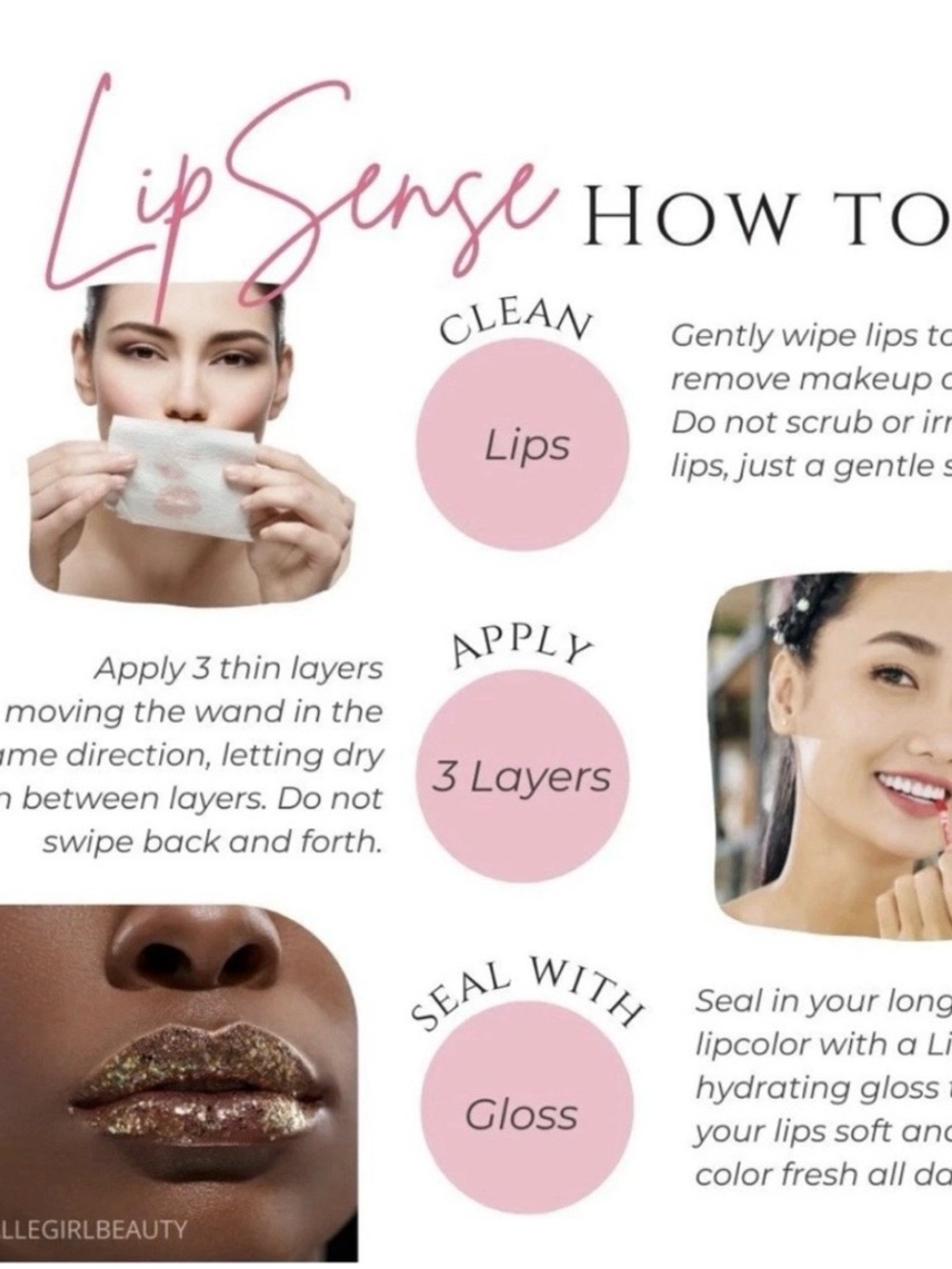 LipSense SenseGence Liquid Lip Stain Mauve Ice Long Lasting - Picture 5 of 10